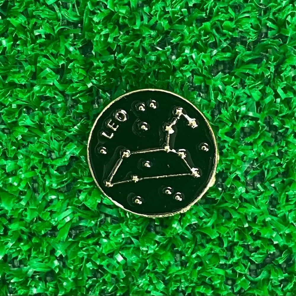 Leo Zodiac Enamel Pin/ Brooch Lapel